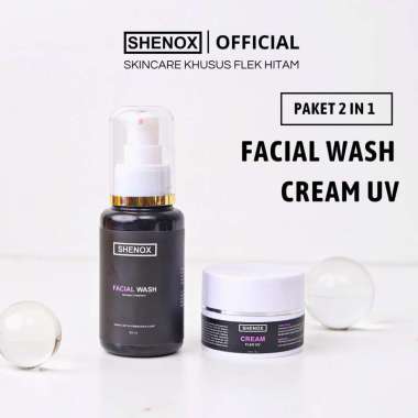 Shenox Skincare Flek Hitam Cream Flek Hitam dan Sabun Flek Hitam Membandel Resmi BPOM