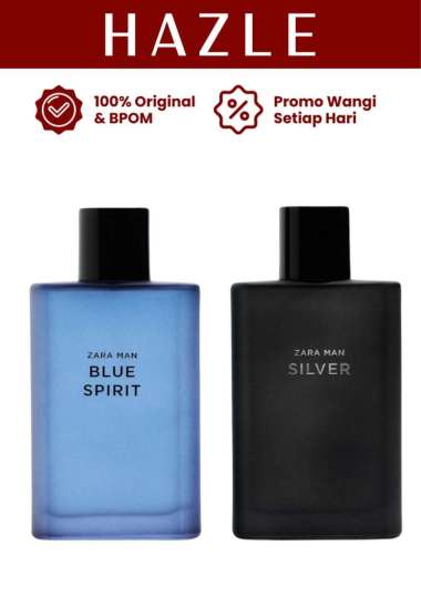 Zara Man Blue Spirit EDT + Zara Man Silver EDT Set 90 ml
