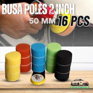 Busa Poles 2 inch isi 16 PCs Polishing pad 2 inch 50 mm