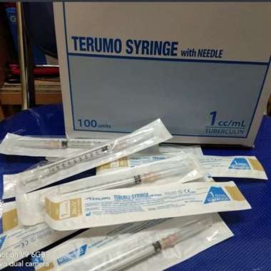 TERUMO Spuit 1 CC Insulin Ecer | Disposable Syringe 1ml | Suntikan