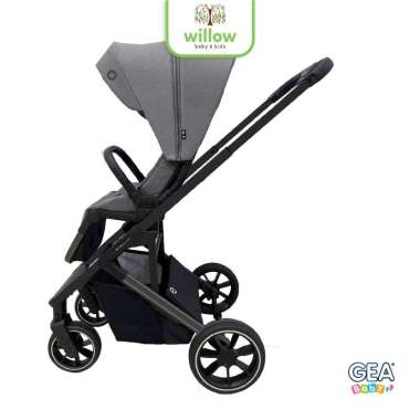 Stroller Bayi - Gea Baby Oryn E88 Frost Grey