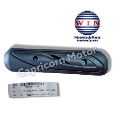 TUTUP COVER KNALPOT VARIO CBS 110 KARBU WIN