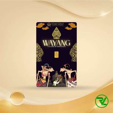 Logam Mulia StarGold Wayang - 0.25 Gr