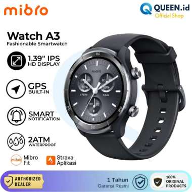 Mibro A3 Smartwatch 1.39" IPS HD Display GPS Bluetooth Call Smart Watch Fashion Sport 2ATM MOCHA BRO