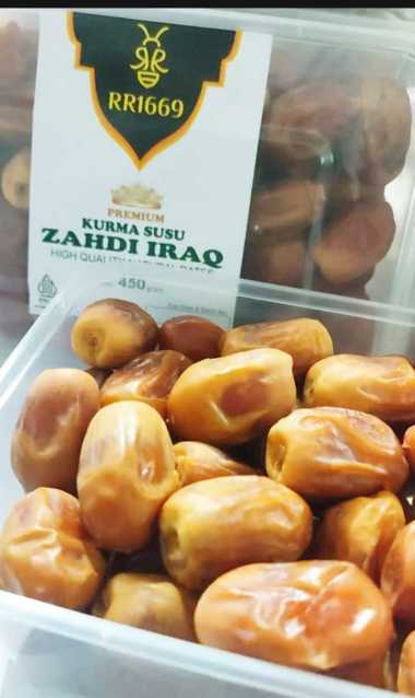 Kurma Susu Zahidi Asli Iraq | Camilan Sehat Bernutrisi