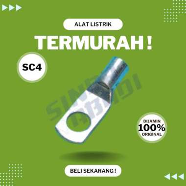 Skun Ring Bulat Besi Kabel 4MM