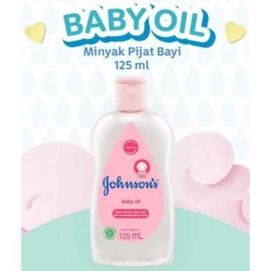 JOHNSON'S BABY OIL/ Johnson mineral oil 50ml 125ml Johnsons 125 ML-BABY OIL