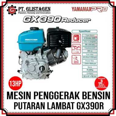YamamaxPro Engine GX390R 13 Hp Reducer Mesin Penggerak Motor 13Hp GX-390R Putaran Lambat