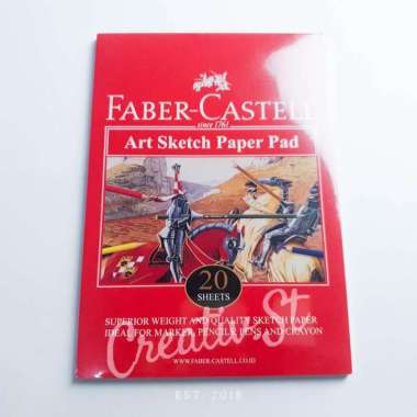 Faber Castell Faber-Castell Sketch Book Drawing Book A5 21 Cm x 15 Cm 12 Lembar Drawing Book A5