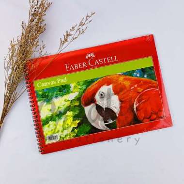 Faber Castell Canvas Pad Sketch Book Sketchbook Buku Gambar Drawing Book A4 tack it 42 perekat