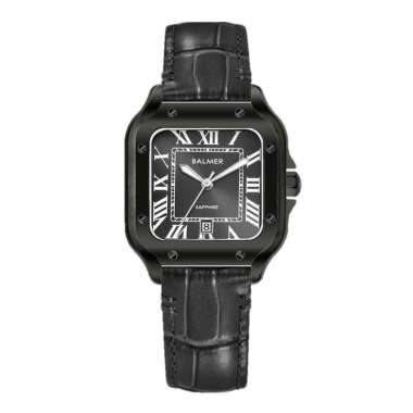 JAM TANGAN WANITA ANALOG KOTAK BALMER SAPPHIRE ORIGINAL B 8206 BALMER B.8206 JAM BALMER 8206 JAM BAL