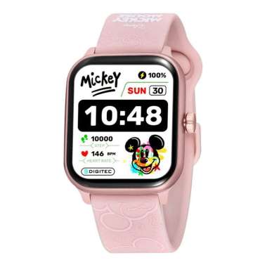 JAM WANITA SMARTWATCH DIGITEC ORIGINAL WONDER PINK DISNEY MICKEY MOUSE SMARTWATCH DIGITEC ORI DIGITE