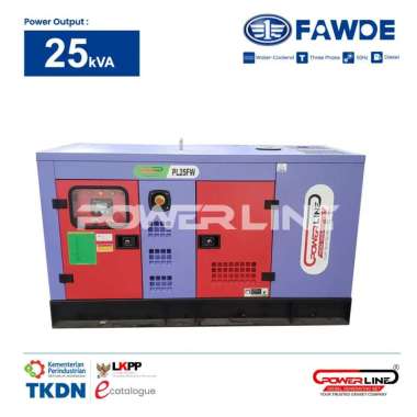 POWERLINE Genset Diesel FAWDE 25 kVa | 20000 Watt