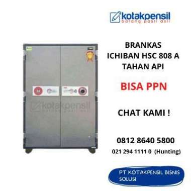 Brankas ICHIBAN HSC-808 A | Brankas Besar|Brankas Dokumen| Brankas Uang dan Emas Tahan Api | Brangka