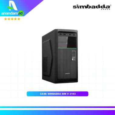 Simbadda Sim V 3163 / Simbada V3163 Casing Komputer + PSU 380W