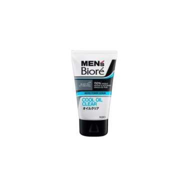Biore Men's Sabun Cuci Muka Cool Oil Clear Tube 100 gr