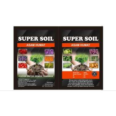 SUPER SOIL / SUPER SOIL 150 GRAM ZPT ( Asam Humat )