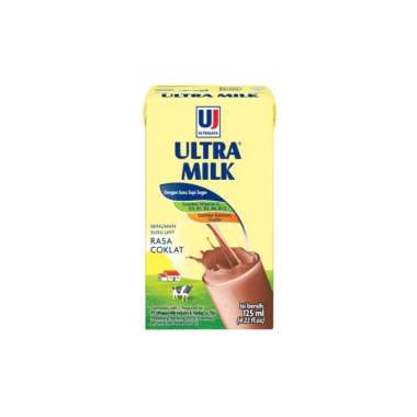 Ultra Milk Susu UHT Cokelat 125 ml