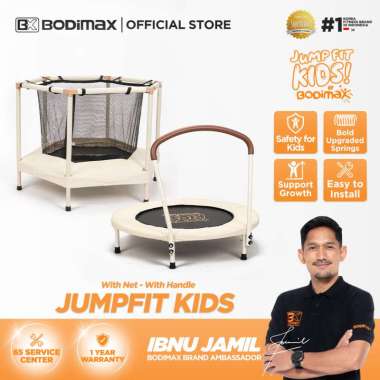 BODIMAX JUMP FIT KIDS Diameter 92 cm dan 122 cm / Trampolin Anak Material Premium / Mainan lompat 1 