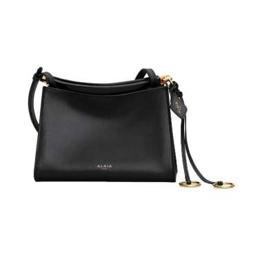 [9.9ANTI GAYA] Alaïa Le Click Calfskin Small Square Bag Black