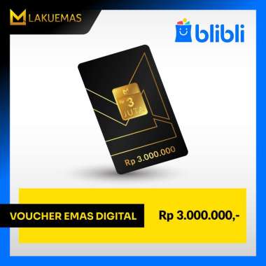 LAKUEMAS – E-VOUCHER EMAS Nominal 3 Juta