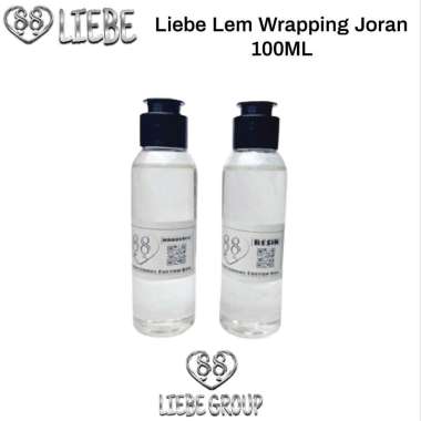 Liebe Lem khusus untuk custom wraping joran 100ml botol fliptop HANYA RESIN