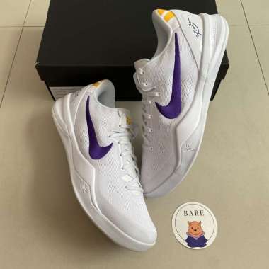 Nike Kobe 8 Protro Lakers Home (100% Original) [HF9550-100] 47.5