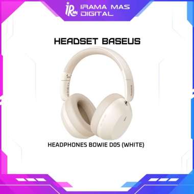 HEADSET BASEUS - HEADPHONES BOWIE D05 (WHITE)