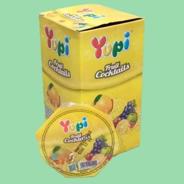 Yupi Fruit Cocktail Permen Jelly [12 pcs/box]