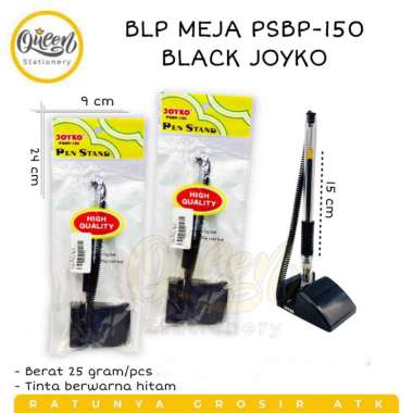 2 PCS BALLPOINT MEJA PSBP-150 BLACK JOYKO / BOLPEN MEJA / DESK PEN / PULPEN MEJA JOYKO