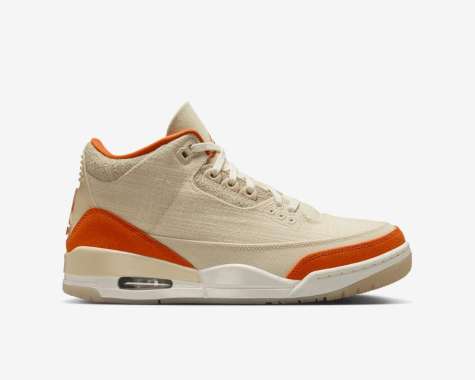 Sepatu Basket Wanita Air Jordan 3 Retro Starfish IH7694-200 7
