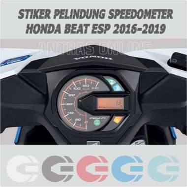 Sticker Pelindung Speedometer Honda Beat ESP 2016-2019 - Stiker Anti Gores Spido Bening