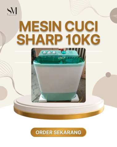 MESIN CUCI SHARP 10KG