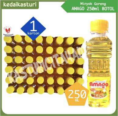 Amago 250mL Minyak Goreng Sunco - 1 Karton x 48 Botol