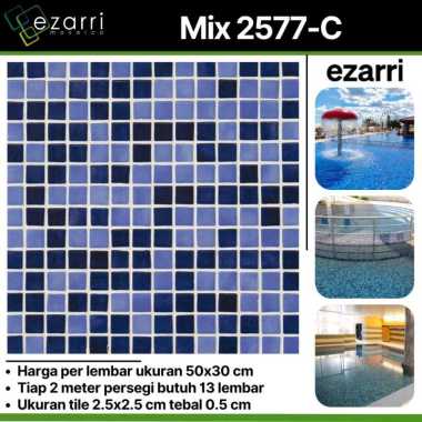Keramik Mozaik Mosaic Mosaik Ezarri Mix 2577-C Buatan Spanyol