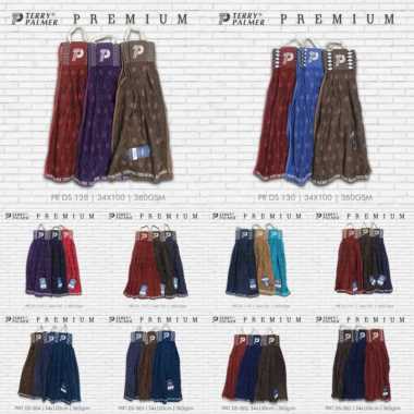 Lap Gantung Jumbo Terry Palmer Premium Tebal Serbet / Handuk Tangan 34x100 Cm Cokelat