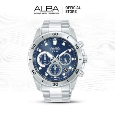 [NEW ARRIVAL] Alba Active Jam Tangan Pria Solar Chronograph Collection AZ5011 AZ5013 AZ5015 AZ5017 A