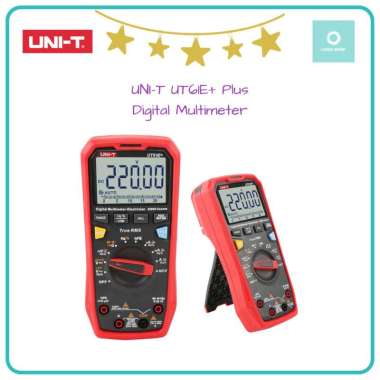 UNI-T UT61E+ Plus Digital Multimeter 22000 Counts True RMS 1000V 20A Tester Auto Range NCV USB Kapas