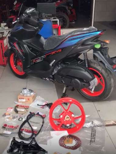 PAKET PRODUK CAKRAM BELAKANG YAMAHA ALL NEW AEROX ORIGINAL YGP