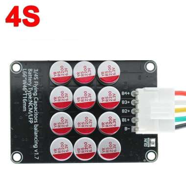 4S 8S 16S 5A Papan Penyeimbang Baterai Lithium Lifepo4 Send Shell Balancer Lithium Battery Balance B