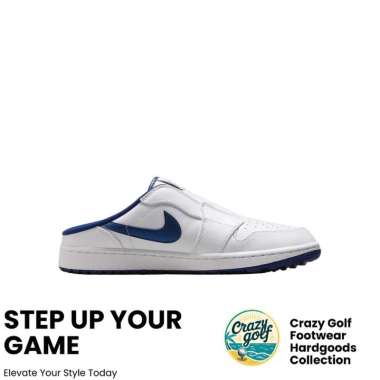 Sepatu Slip on Nike Air Jordan Mule - White Midnight Navy (FJ1214-103) Original SIZE 45
