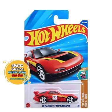 Hot Wheels / HotWheels Lot N 2025 95 Mazda RX-7 Drift Merah