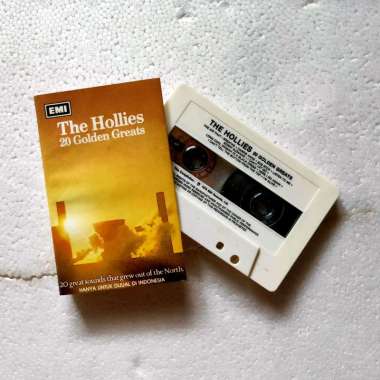 kaset pita soft rock THE HOLLIES 20 golden greats