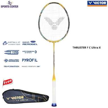 New Raket Badminton Victor Thruster Falcon C Ultra X / TK-F C ULTRA X 4UG5