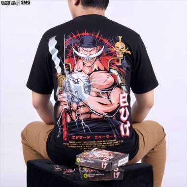 CLOWOR Whitebeard Edward Newgate One Piece Anime T-Shirt M