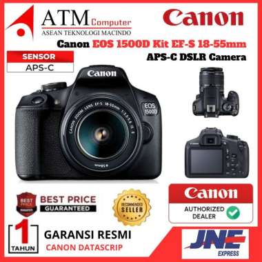 Canon EOS 1500D Kit EF-S 18-55mm Garansi Resmi