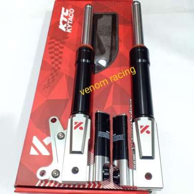suspension shock depan ktc kytaco sff-20 new fazzio/ mio sporty smile Gold