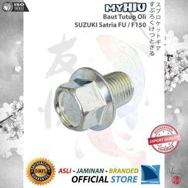 Baut Tutup Oli SUZUKI Satria FU / F150 Tap Pembuangan Oli M14 x 1,25 mm - Cover Oil Drain Plug Bolt