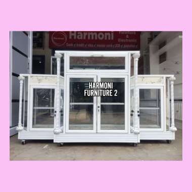 MEJA TV UNDAK ALUMUNIUM + RODA FREE ONGKIR SERANG KOTA RAK TV ALUMUNIUM + RODA