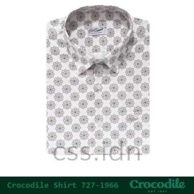 Kemeja Pria Lengan Pendek Crocodile 727-1966 Putih M